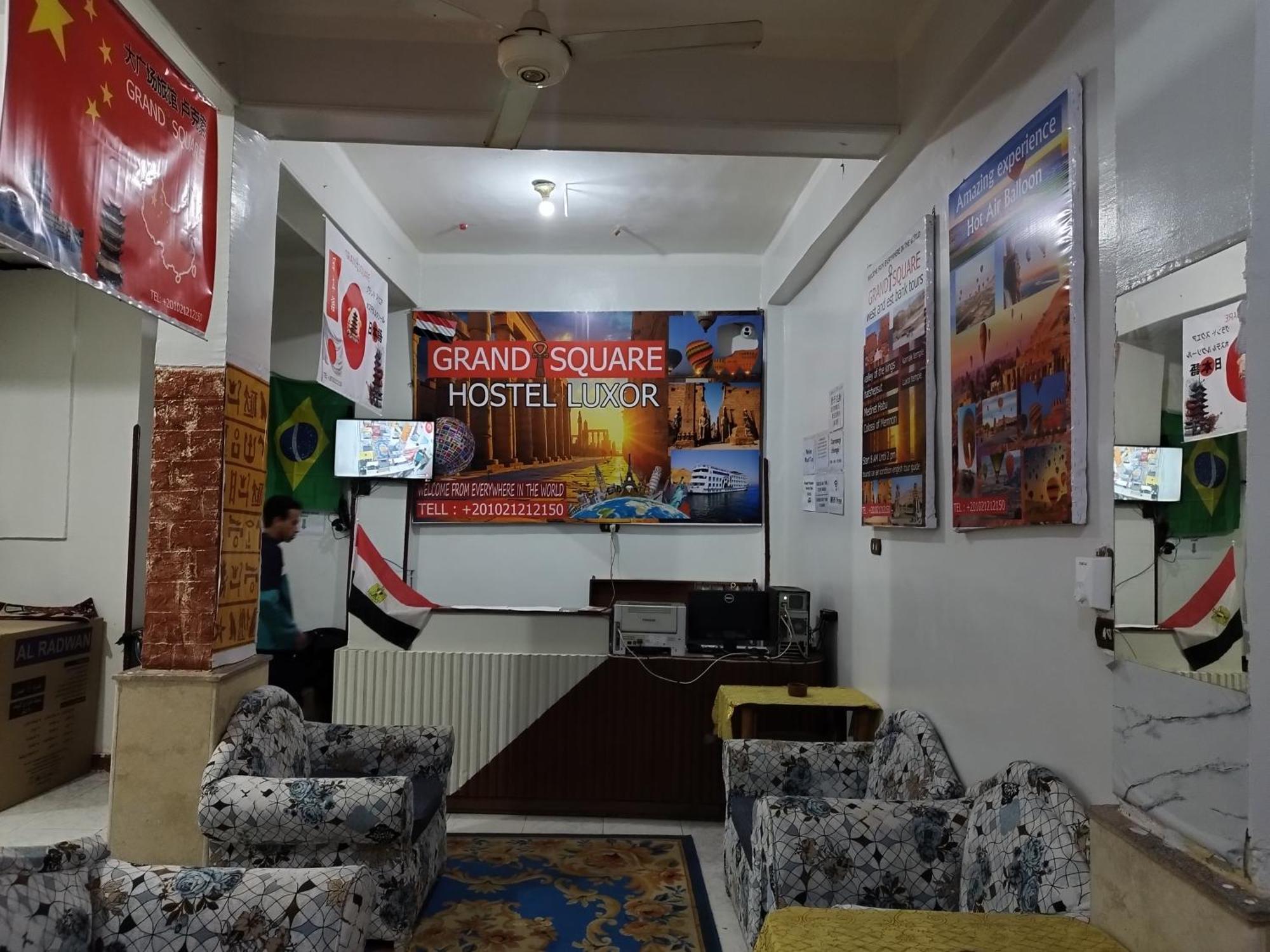 Grand Square Hostel Luxor Exterior foto